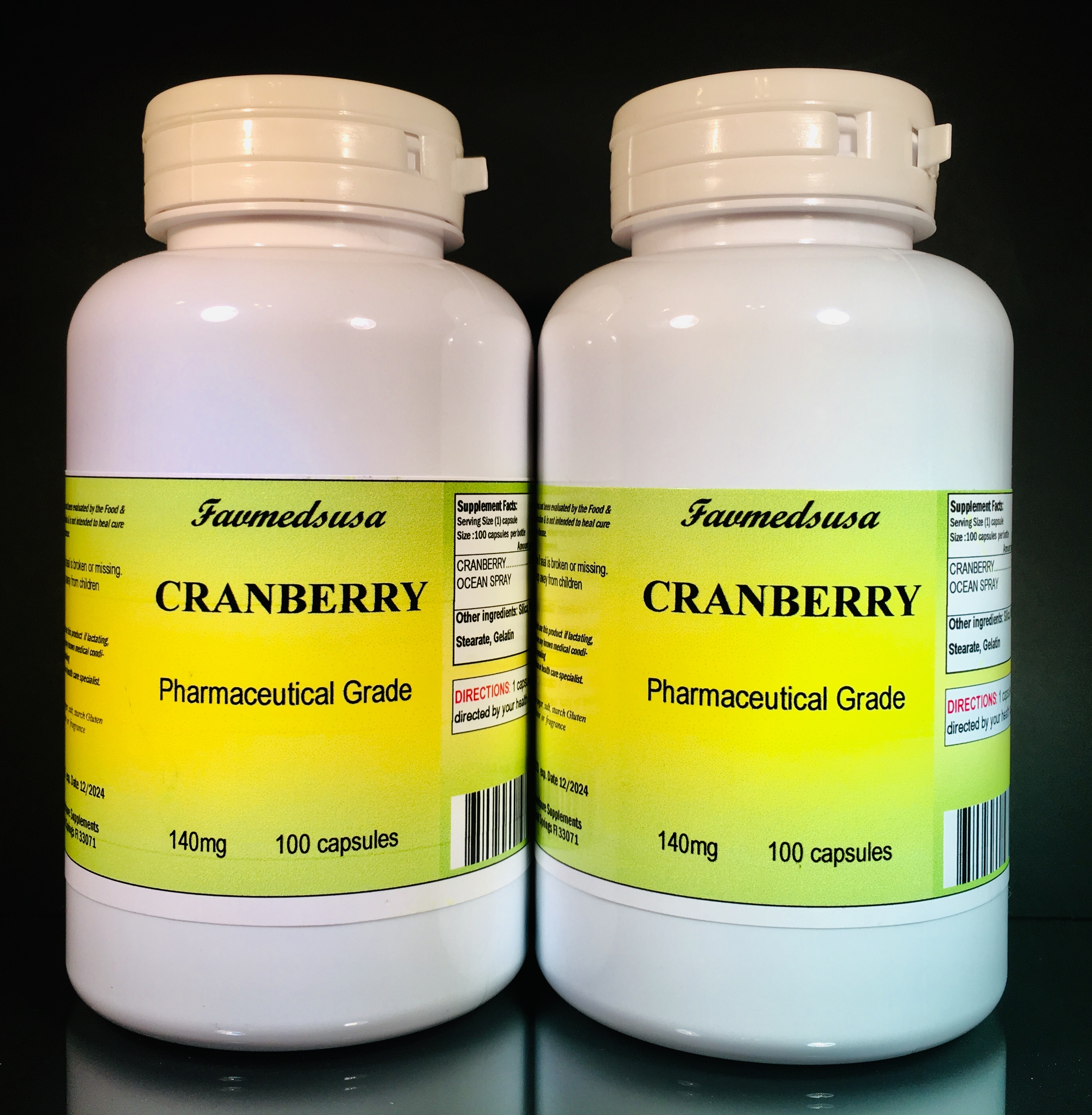 Cranberry Extract - 200 (2x100) capsules